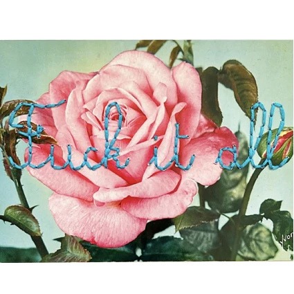 Bleus infinis, peinture présenté par La Galerie Miniature – Automatikart